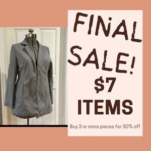 *Last Chance* Herringbone swing jacket, fully lined with pockets size M